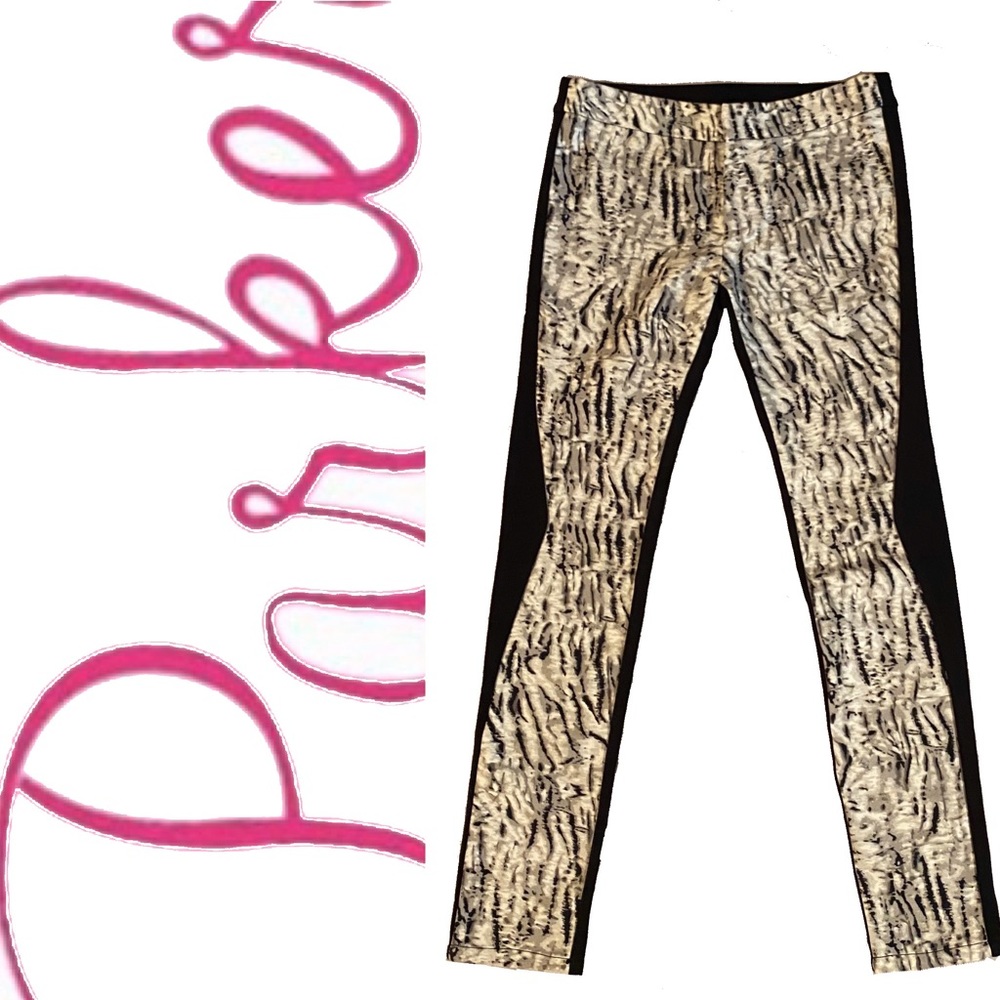 PARKER colour block skinny leg pants
